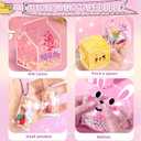 BENWIL 6 PCS Nano Tape Bubble Bubbles Kit for Kids with Box, Squishy Maker Making Kit, Birthday Gifts for 4 5 6 7 8 9 10 Year Old Girls Girl, Kids Toys for Girls 4-6 6-8 8-10 10-12