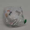 JOYIN Halloween Outdoor Decorations White Ghost Garden Stakes with Light Up Design (3 Packs), Cloth Ghost for Halloween Lights, Graveyard Yard Lawn Decorations