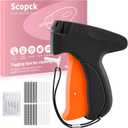 Stitch Gun for Clothes - Handheld Stitch Gun Quick Clothing Fixer - Tagging Gun - Includes 6 Needle, 1000 Black Fasteners & 1000 White Fasteners