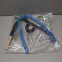 2 Pieces Dryer Vent Cleaner Kit Compatible with Most Vacuum Cleaner, Dryer Lint Brush and Vacuum Hose Attachment with Universal Connector, Quickly Lint Remover (Blue)