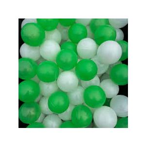 Shappy 180 Pcs Soft Plastic Balls, Crush Proof Ocean Balls Reusable for Photo Booth Props Play Tent Swimming Party Holiday Decoration(Green, Light Green, White)