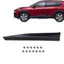 SecosAutoparts Front Left Side Lower Door Molding Trim Compatible with Nissan Rogue 2021 2022 2023 Replace# 80871-6RR0A 808716RR0A Lower Door Decorative Protective Panel