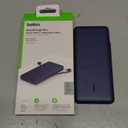 Belkin Portable Charger Power Bank for iPhone/Android (10,000mAh), 23W Battery Pack with Integrated USB-C, Lightning Cables, Pass-Through Capability, Charge 2 Devices at Once, Phone Charger Power Bank
