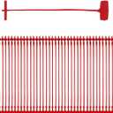 50mm(2 Inch) Red Tag Gun Barbs (Fasteners) for Any Standard Price Labels Clothing Tagging Attachers - 5000 Pcs