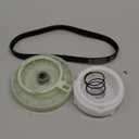 BlueStars W10721967 Washer Pulley Clutch Kit & W10006384 Drive Belt  Compatible for Whirlpool Kenmore Maytag - Replaces W10006356 W10006354 PS10057144 W10326374 AP6014712 WTW5000DW1 MVWX655DW1