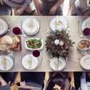 Pack of 18 Napkin Rings Alloy Hollow Out Flower Napkin Holder Dinning Table Napkin Ring for Dinner Parties Wedding Banquet Table Setting Family Gatherings Table DecorGold18