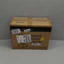 Black Square Swivel Stool with Wheel for Work SPA Shop Massage Height-Adjustable and Cost-Effective Rolling Stool Chair with Back