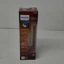 Philips 40Watt Equivalent A50 Dimmable Vintage Glass Edison LED Large Bulb 2000K