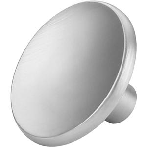 goldenwarm 10 Pack Brushed Nickel Cabinet Knobs Kitchen Hardware Round Drawer Knob for Sliver Cabinets Handles Closet Door Pulls Zinc Alloy (Brushed Satin Nickel)