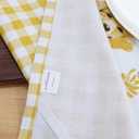 PurpleEssences Cotton Kitchen Towels Set of 2 - Absorbent Dish Towels Set Tea Towels Bar Towels Multipurpose Kitchen Linen, Drying Dish Hand Towels 16 x 28 Inch (Puppy & Paw)