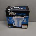 ZeroWater ZD-010rp, 10 Cup 5-Stage Water Filter Pitcher, NSF Certified to Reduce Lead, Other Heavy Metals and PFOA/PFOS, Blue and White