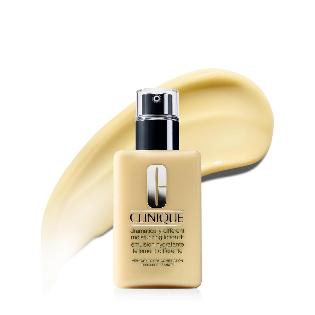 Clinique 3-Step Dramatically Different Moisturizing Lotion+ For Dry to Dry Combination Skin Types | With Glycerin | Hydrating, Non-SPF