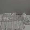 spospo Stackable Water Bottle Organizer, Large Compartment Water Bottle Holder, 3 Tier Water Bottle Organizer for Cabinet, Water Bottle Rack for Kitchen Organization and Storage - Hold 12 Bottles