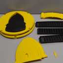 Mouse Trap Bucket Flip Lid, 5 Gallon Bucket Mouse Trap, Auto Reset & Slide Mouse Bucket Trap, Reusable Humane Mice Rat Bucket Traps for Indoor Outdoor 3 Pack