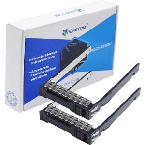 2PCS 2.5 Drive Tray Caddy P22892 P22892-002 for HP G10 Gen10 Plus V2 G11 Server DL20 DL360 DL365 DL380 DL385 DL325
