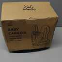 Baby Carrier, MOMTORY Safety-Certified 6-in-1 Baby Carrier Newborn to Toddler, Adjustable Detachable Infant Baby Hip Seat Carrier for 7-50lbs, All Seasons, Perfect for Shopping Travelling (Black)