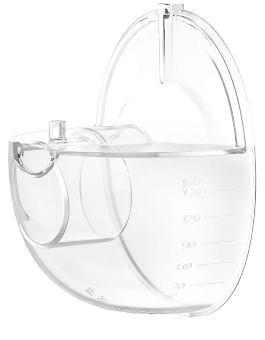 One Milk Collector Cup Only Compatible with Momcozy M5 Wearable Breast Pump Replacement Accessories, Not for Others
