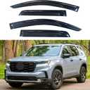 IG Window Visors Fit for 2023-2026 Honda Pilot, Out-Channel Rain Guards Vent Wind Deflectors 4PC, Car Accessories for 23-26 Pilot