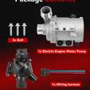 Electric Engine Water Pump with Thermostat Compatible with 228i 328i 528i 428i 328i GT xDrive 428i xDrive 528i xDrive X1 X3 X4 X5 Z4 Replace 11517604027 11537633477