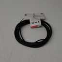 GE RG6 Coaxial Cable, 25 ft. F-Type Connectors, Double Shielded Coax, Input Output, Low Loss Coax, Ideal for TV Antenna, DVR, VCR, Satellite Receiver, Cable Box, Home Theate, 33604