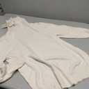 Cashmeren Men's Essential Knit Turtleneck Sweater 100% Merino Wool Long Sleeve Roll Neck Pullover (Beige), M
