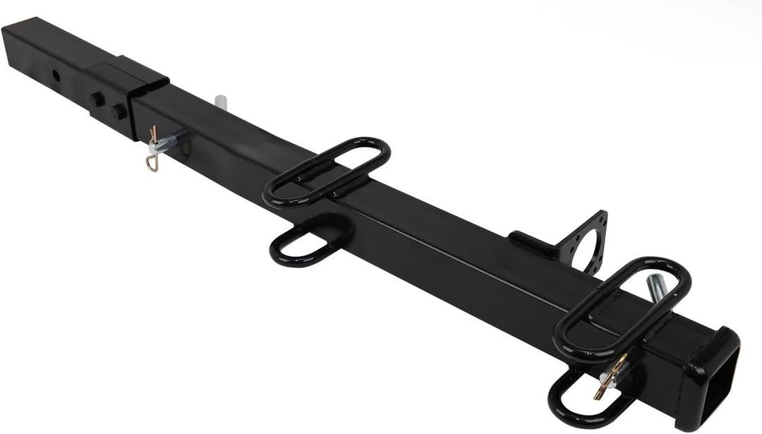Trailer Hitch Extension, 2.5 to 2 Inch Hitch Extender, 24 34 Inch Length, Supporting 4,500 lbs
