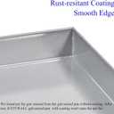 47x29.13x1 Replacement Tray for Dog Crate, Galvanized, Chew-Proof and Crack-Proof Dog Kennel Tray Replacement