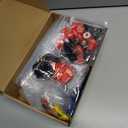 Wettarn 161 Pcs Ninja Party Favors Include Flying Ninjas Notepads Silicone Wristband Key Chains Sticker Stamp Pen Plastic Cups with Lids Thank You Tags for Ninja Birthday Party Decorations (Classic)