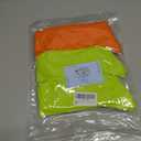 Women's Neon Scrunch Crew Socks 80s 90s Retro 3-Pack Cotton Stacked Boot Calf Cozy Ribbed Slouchy Socks Size 5-10 (2-neon Green/1-neon Orange)