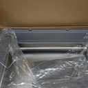 XXXL Stainless Steel Sifting Litter Box with Lid, 28'' L  20'' W Extra Large Sifting Cat Litter Box for Pine Pellets & Big Cats & Multiple Cats, Metal Pellet Sifter Litter Pan System for Odor Control