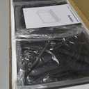 VASAGLE Laundry Hamper, Laundry Basket, Laundry Sorter with 3 Pull-Out and Removable Bags, Shelf, Metal Frame, 3 x 10.6 Gallons (40 L), 36.4 x 13 x 28.4 Inches, Ink Black and Rustic Brown UBLH301B01