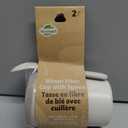 Wheat Fiber Cup With Spoon Biosmart 2 CT