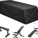 Weight Bench Cover Waterproof Heavy Duty Exercise Workout Bench Cover, Home Gym All-Weather Protective Covers Fit for Sit-up Board Flat Lifting Benches and Fitness Equipment