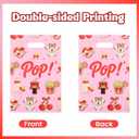 2 x Tintinwiwigo 30PCS - Shes Ready to Pop Baby Shower Decorations Gift Bags,Ready to Pop Baby Shower Decorations,Baby-Shower Gift-Bags,Gift Bags with Handles,Double-Sided Pattern