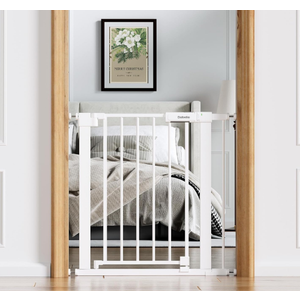 Babelio 26-31 in Baby Gate for Stairs, PressGuard Pet Gate with Wide Door