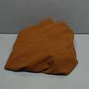 Women's Curvy Button Front Pant Suit Set, Plus Size Professional Two-Piece Long Sleeve Suit (4X, Brown)