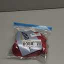 ASENKU Dog Winter Coat - Waterproof Windproof Dog Jacket, Warm Snowproof Doggie Puffer Vest for Cold Weather, Lightweight Snow Coats for Small Medium Large Dogs (L, Red)