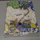 XCHI Masks Hats Beads Mardi Gras Table Runner Carnival Table Decoration for Masquerade Party Home Kitchen Dining Holiday Decor 13x60 Inch