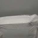 MATBEBY King Size Mattress Pad - Cooling Breathable Mattress Topper, Quilted Fitted Mattress Protector, Pillow Top Mattress Cover with 8-21" Deep Pocket, Soft, Machine Washable, White, 78x80 Inches