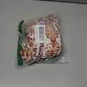 Qearal Women's Casual V Neck 3/4 Sleeve Boho Floral Printed Loose Short Flowy Summer Beach Vacation Dress (XX-Large, Coffee White)