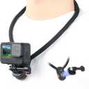 VRIG Magnetic Neck Mount for GoPro,DJI Osmo Action 5Pro/4/3,Magnetic Necklace Holder,Quick Release Magnetic Holder,Vlog Aceessories,Action Camera POV Mount Compatible with GoPro Hero 13 12 11 10 9