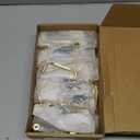 Asidrama 30 Pack 3 Inch(76mm) Brushed Brass Kitchen Cabinet Handles, Cabinet Pulls Kitchen Cabinet Hardware for Cupboard Drawer Pulls