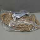 jijAcraft Jute Rope - 1/2 inch, 33 Feet x 12mm Thick, Heavy Duty Strong, Natural, for Crafts, Cat Scratching Post, Bundling, Hanging, Decorative