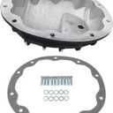 AP01 Rear Differential Cover With Gasket & Drain Plug Compatible With Jeep Cherokee Dana 35