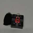 NEBO Mycro Rechargeable LED Keychain Light | Key Ring Flashlight Features 6 Light Modes, (Black)