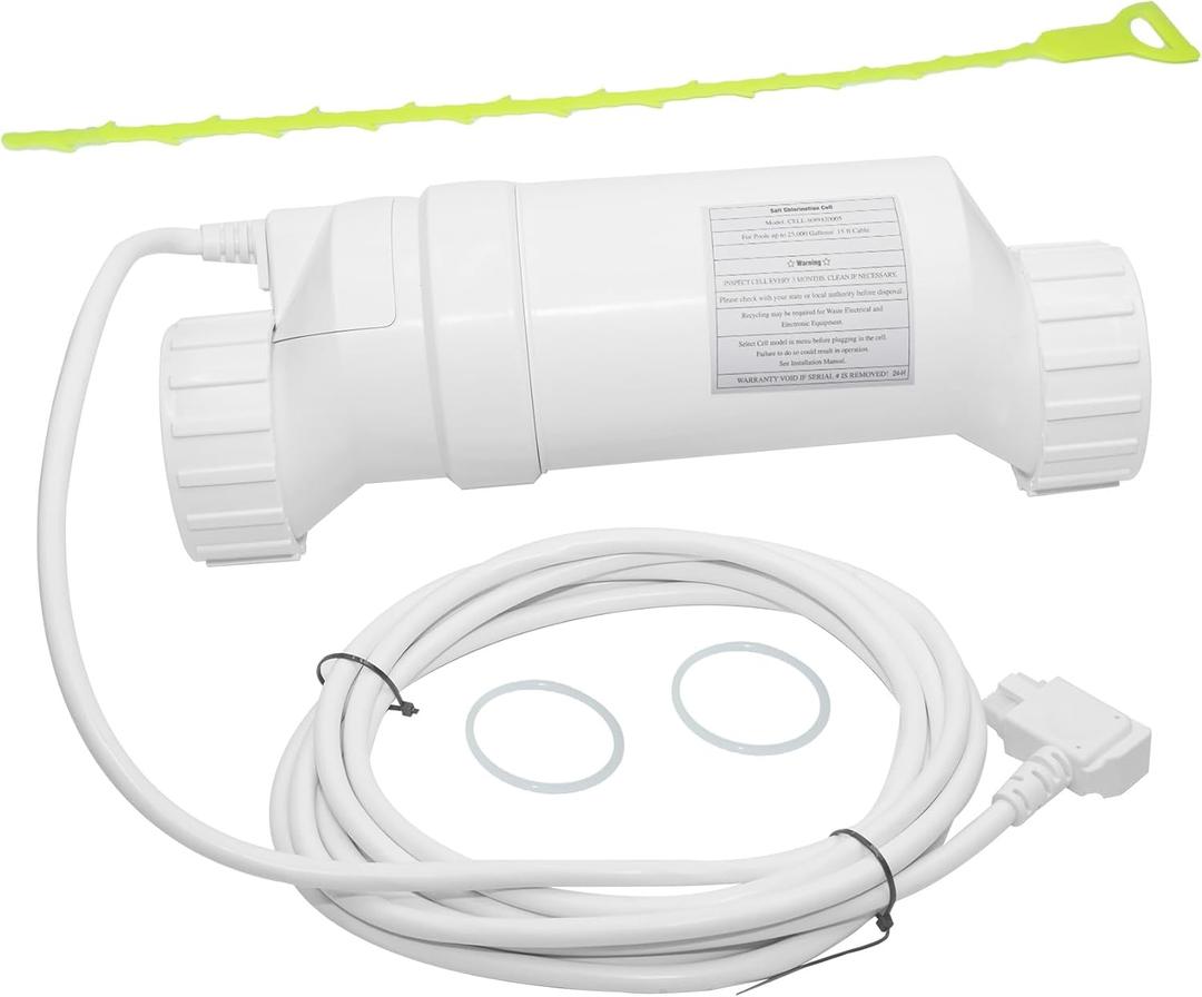 W3T-Cell-9 Turbo Salt Cell Chlorinator Replacement for Hayward T-9, 25000 Gallon Pool (25,000 Gallon (W3T-Cell-9))