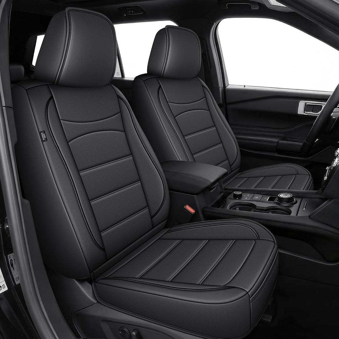 Fit Explorer Car Seat Covers for Ford Explorer 2020-2024-2025-2026 7 Seater