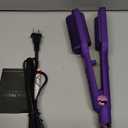 John Frieda - Heated 2-in-1 Hairbrush & Waver, Ceramic Straightener Brush, 4 Heat Settings, Anti-Frizz, Quick 30s Heat-Up, Auto Shut-Off, Tools for Styling & Wavy Hair