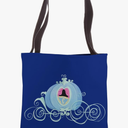 Disney Cinderella 75th Anniversary Magic Pumpkin Carriage Tote Bag