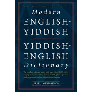 Modern English Yiddish Yiddish English Dictionary